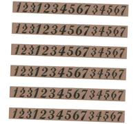 LRXIYODE Pegatinas para Tambores de Lengua 6 Piezas Papel Seguro Calcomanías Escala Notas Musicales para Aprendizaje y Práctica de Percusión Concierto