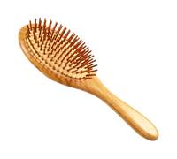 LRXIYODE Peine de Madera Antiestático Material Sintético Portátil Cojín para Masaje del Cuero Cabelludo Adecuado para Uso en Casa y Viajes