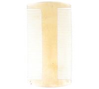 LRXIYODE Peine de Masaje Doble Cara de Cuerno de Oveja para Cabello Cepillo Capilar Exfoliante y Cepillo Masajeador de Cabelludo Peine Único Duradero para Uso Doméstico