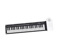 LRXIYODE Piano Electrónico Plegable de Teclas Enrollable y Portátil para Principiantes y Adultos Teclado Musical Fácil de Transportar y Almacenar