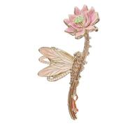 LRXIYODE Pinza de Pelo China Diseño de Flor de Loto en Aleación, Cómoda y Antideslizante para Mujer, Adecuado para Actividades de Celebración y Año Chino