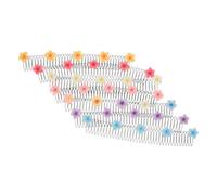 LRXIYODE Pinzas Cabello Invisibles y Peine Elástico Ajustable, 7 Piezas para Moños y Flequillos, Herramienta Multiusos para Peinar la Raíz del Cabello en Uso Diario