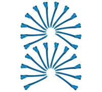 LRXIYODE Pinzas Cabello Ondulantes Metálicas de Acero Inoxidable 9,4 Cm, Set de 24 Unidades Azules para Peinar y Levantar Raíces, Accesorios Versátiles para Uso Profesional y