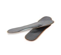 LRXIYODE Plantillas De Pu Ajustables Unisex Color Marrón Absorción De Sudor y Alivio De Fatiga Para Zapatos Eu Recortables Con Línea De Calibración