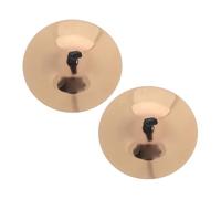 LRXIYODE Platillos de Mano para Baile del Vientre Mini Platillos de Percusión de Instrumento Musical para Ligero y Duradero para Clases Fiestas y Educación Musical Preschool Montessori