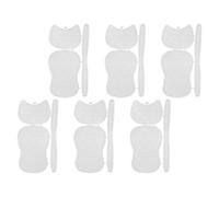 LRXIYODE Plato para hacer bolsos de crochet 6 piezas, placa de rejilla de bolsa de plástico blanco, material para bolsas de bricolaje para ladies' bags y sewing, se puede cortar a tamaño o