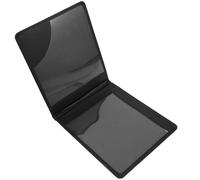 LRXIYODE Protector Discapacidad Negro Vacío, Funda Portátil para Tarjetas de Identificación, Tamaño Pequeño, Resistente y Práctico, Adecuado para Uso Diario y Viajes, Funda para Porta