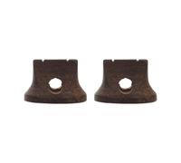 LRXIYODE Puente de Erhu de Madera de Ébano 2 Piezas Accesorio Práctico y Ligero para Instrumento Chino Adecuado para Músicos y Aficionados del Erhu