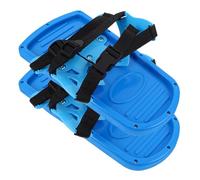 LRXIYODE Raquetas de Nieve Estampado de Pata de Animal Tamaño Ajustable Material Resistente y Antideslizante Color Azul 2 Piezas Ideales para Actividades al Aire Libre E Invierno