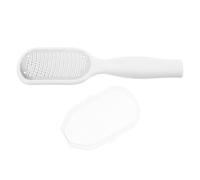 LRXIYODE Raspador de Pies de Acero Inoxidable para Eliminar Piel Muerta y Callos, Lima para Pies Endurecidos, Herramienta para Talones Agrietados, Cuidado Profesional para Hombres