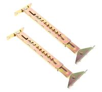 LRXIYODE Regulador de Altura Telescópico para Camilla de Belleza Mecanismo Ajustable Barra de Tracción y Bisagras Triangulares Soporte de Elevación de Hierro para Tratamientos Faciales y