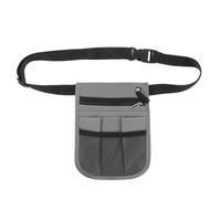 LRXIYODE Riñonera para Enfermeras Multifuncional Gris, Bolsa para Cinturón de Herramientas Ajustable Múltiples Bolsillos, Pequeña Bolsa Organizadora para Trabajo Médico y Uso Diario