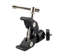 LRXIYODE Soporte con Cabezal de Bola Giratorio Adaptador de Zapata para Cámara con Tornillo para DSLR Monitor Flash Micrófono Compatible Rig Trípode