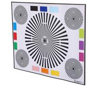 LRXIYODE Tabla De Ajuste De Enfoque De Lente Herramienta De Precisión De Color Tabla De Prueba De Alta Resolución Herramienta De Inspección De Lentes Tarjeta De Prueba De Resolución