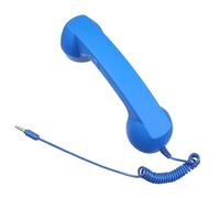 LRXIYODE Telefónico Retro Ajustable Protección contra Radiación Compatible Universalmente con Móviles Diseño y Reducción de Ruido Color Azul