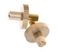 LRXIYODE Tornillos de Latón para Ajuste de Altura Puente Contrabajo Accesorios Versátiles para Instrumentos de Cuerda Diseño Duradero para Modificaciones DIY y Estabilidad Sonora