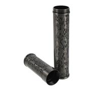 LRXIYODE Tubo Humidor Metálico Portátil para Cigarros, Estuche Hermético Individual Negro Diseño Grabado, Compacto para Viaje y Almacenamiento Seguro de Cigarros