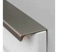 LRYELWA 1 Pcs Manijas de Cocina Tiradores invisibles para Muebles,Manijas de Puertas de Armarios de Aleación de Aluminio,para Cajones de Gabinete,Dormitorio,con Tornillos (Length 800mm,Bronze)