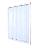 LRYELWA Cortina Lamas Verticales Opaca,Persiana Resistente a la Intemperie con Protección Privacidad y Función Térmica,Estores en Aluminium para Ventana,Personalizzabili (140cm x 180cm)