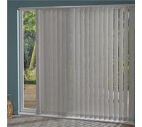 LRYELWA Persiana Vertical de Tela Opaca Gris,Cortina Lamas Verticales Translúcida,Aislamiento Térmico,Persianas Verticales Blackout para Interior,Ventana,Personalizable,Ancho x Alto (150cm x 150cm)