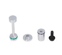 LS Motor Oil Diverter Barbell Set | 7075 Billet Aluminum CNC Machined | Stops Unclean Oil Bypass for 4.8L 5.3L 6.0L 6.2L LS1 LS2 LS3 LS6 LQ4