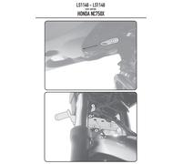 LS1146 GIVI Set De Ataques Para Proyectores S310/S322 Honda Nc 750 X 2016 2017