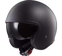 Casco LS2 OF599 Spitfire II Solid Mate-Negro M