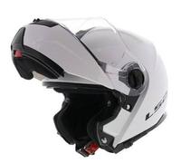LS2, Casco Moto Modular Strobe II Gloss White, L