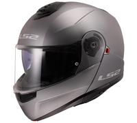 LS2, Casco Moto Modular Strobe II Matt Titanium, XS