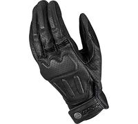 LS2 Rust Guantes de moto perforados, negro, tamaño L para Hombres