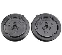 LS2 800902RSS01 Soporte para placa, unisex, negro