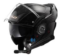 LS2 ADVANT X FF901 Designed Carbon Bluetooth Sena Intercom Integrado - Casco de Moto Modular 180 Grados - Integral P/J + Pinlock - Homologado ECE 22.06 (XL)
