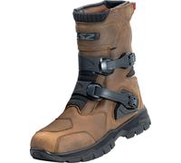 LS2 Adventure Botas de moto impermeables, marrón, tamaño 43 para Hombres