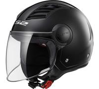 LS2 Airflow L Casco jet, Black Matt, Talla XS (53/54)