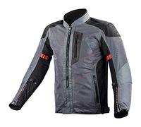 LS2 ALBA MAN JACKET DARK GREY BLACK 3XL (S)