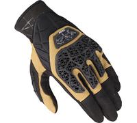 LS2 All Terrain II Guantes de moto, negro/marrón, Talla L