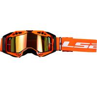 LS2 Aura Pro Gafas de motocross, naranja para Hombres