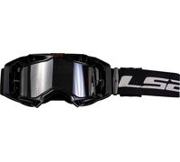 LS2 Aura Pro Gafas de motocross, negro