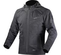 LS2 Bolton Air Chaqueta Textil de Motocicleta Impermeable, negro, Talla XL