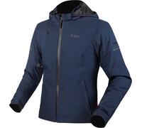 LS2 Bolton Chaqueta textil impermeable para mujer, azul, tamaño 2XL