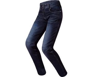 LS2 Bradford Vaqueros de motociclo para mujer, azul oscuro, Talla 5XL