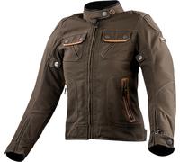 LS2 Bullet Chaqueta textil impermeable para mujer, marrón, Talla L