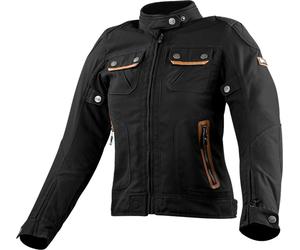 LS2 Bullet Chaqueta textil impermeable para mujer, negro, Talla 5XL
