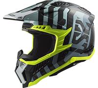 LS2, Casco cross moto X-FORCE Barrier sky blue, L