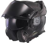 LS2, Casco de moto modular ADVANT X CARBON Gloss Carbon, S