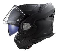 LS2, casco de moto modular ADVANT X UCS mat black + intercomunicador 4X S