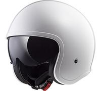 LS2 Casco de moto SPITFIRE Blanco, Blanco, XL
