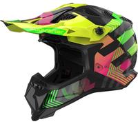 LS2 casco de motocross Subverter Chromatic negro 06 XS