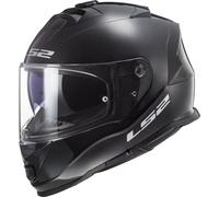 LS2 FF800 Storm II Solid Casco, negro, tamaño S para Hombres