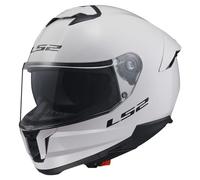 LS2, Casco integral moto STREAM II gloss white, M